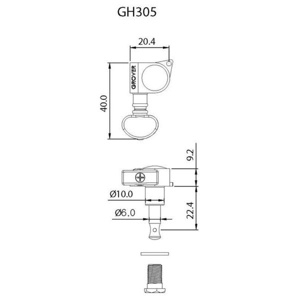Grover GR305 C6