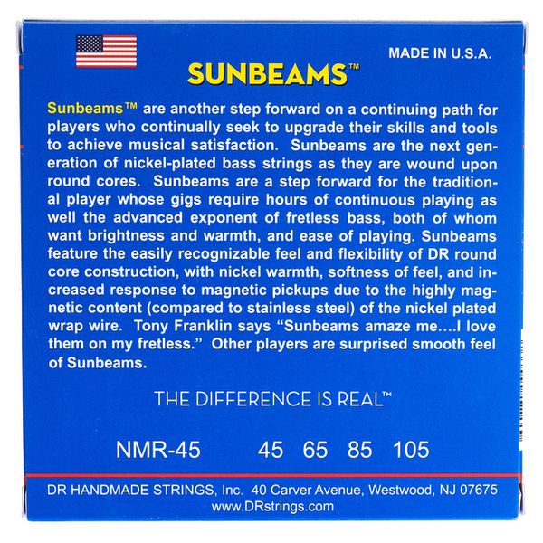 DR Strings Sunbeams NMR-45