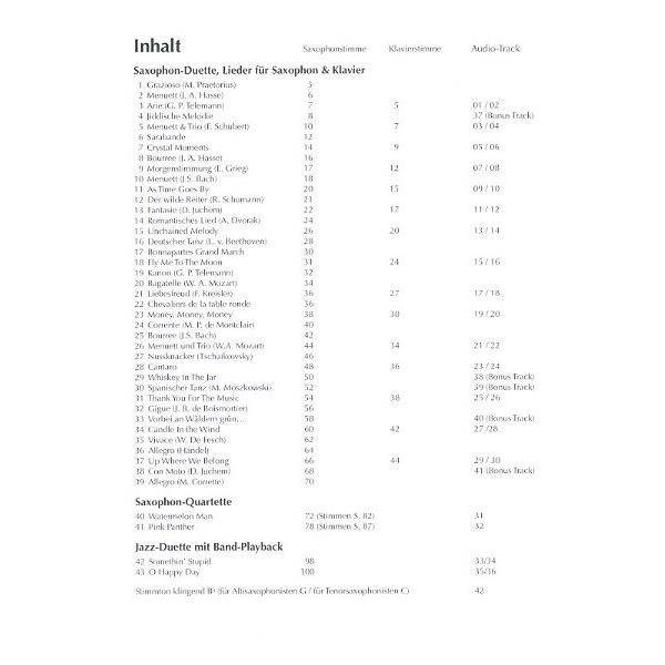 Schott Saxophon Spielbuch 2 A-Sax