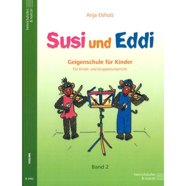 Heinrichshofen Verlag Susi & Eddi Geigenschule 2