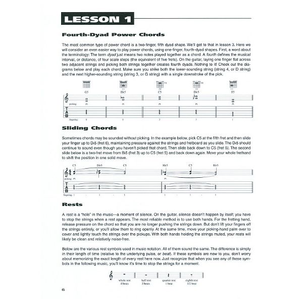 Hal Leonard Total Rock Guitar