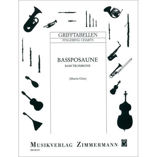 Zimmermann Verlag Grifftabelle Bassposaune