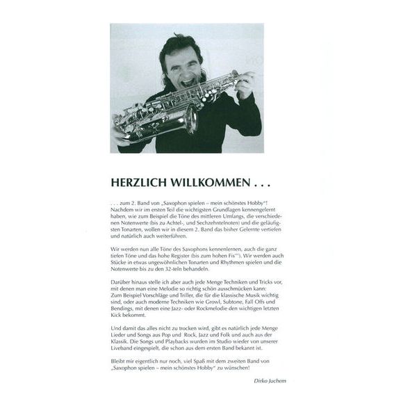Schott Saxophon Spielen Hobby T-Sax 2