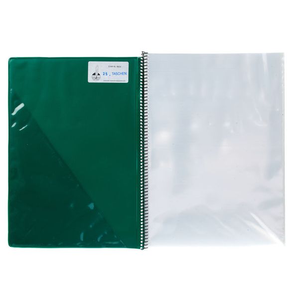 Star Music Folder 662a/25 Green