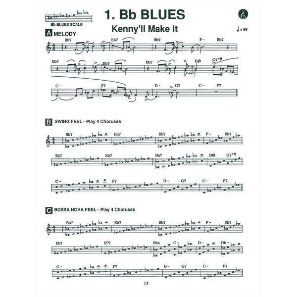 Jamey Aebersold Blues in All Keys