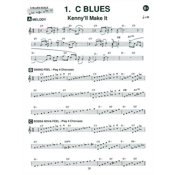 Jamey Aebersold Blues in All Keys