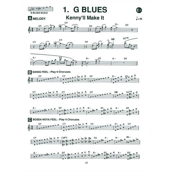 Jamey Aebersold Blues in All Keys