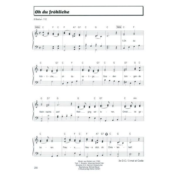 Musikverlag Hildner Sternstunden der Weihnacht