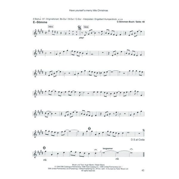 Musikverlag Hildner Sternstunden d.Weihnacht B/E