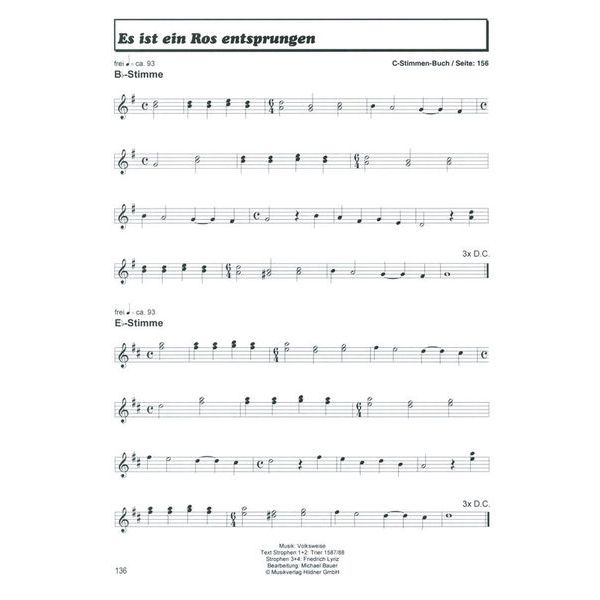 Musikverlag Hildner Sternstunden d.Weihnacht B/E