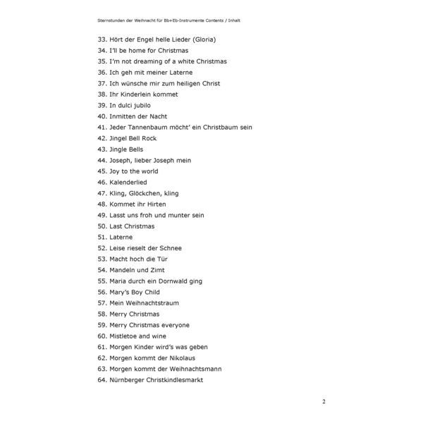 Musikverlag Hildner Sternstunden d.Weihnacht B/E