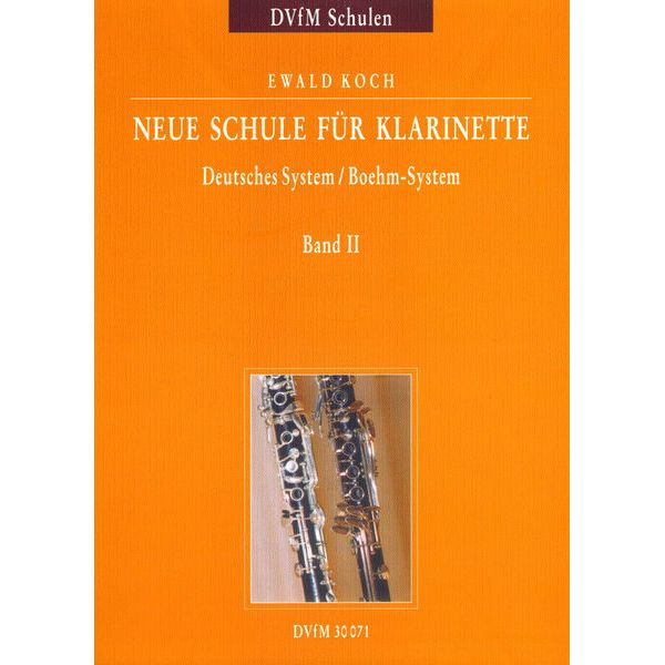 Deutscher Verlag für Musik Neue Schule für Klarinette 2