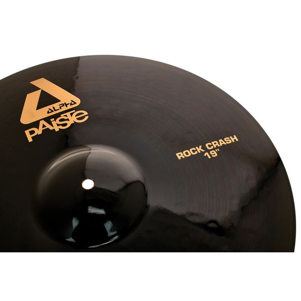 Paiste 19" Black Alpha Rock Crash