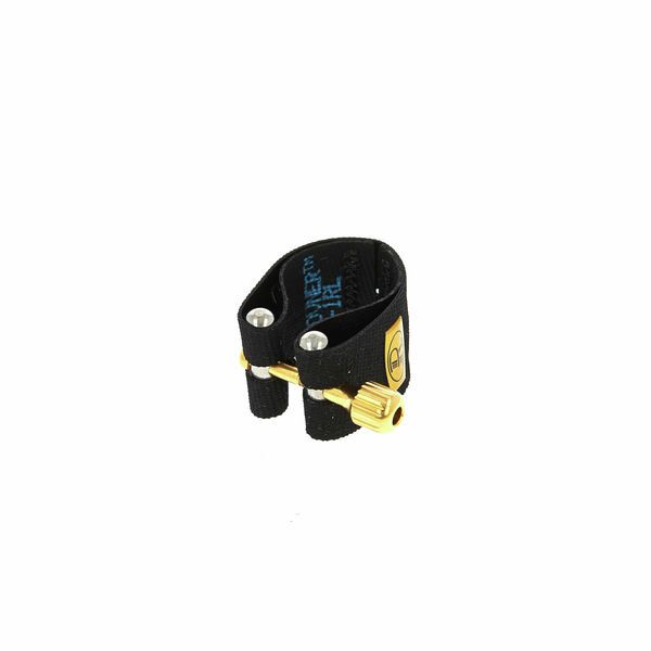 thumbnail image 2 of Rovner C1RL MK III Alto Saxophone Ligature – Hard Rubber Mouthpiece, Gold Fittings, Improves Tone & Response 2 of 13