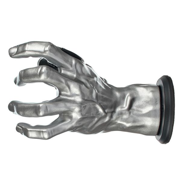 GuitarGrip Male Hand, Silver Metallic LH