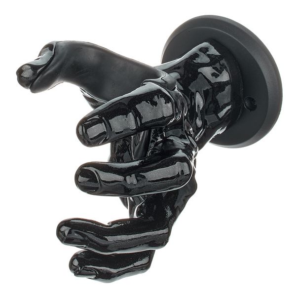 GuitarGrip Male Hand, Black Metallic Left