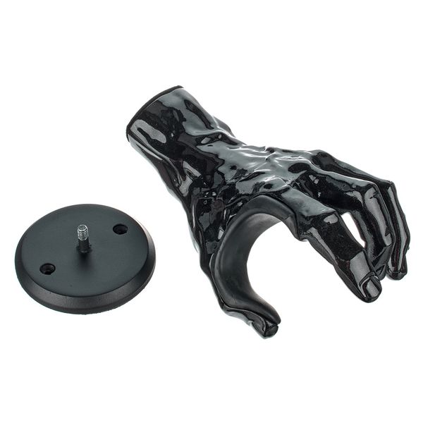 GuitarGrip Male Hand, Black Metallic Left