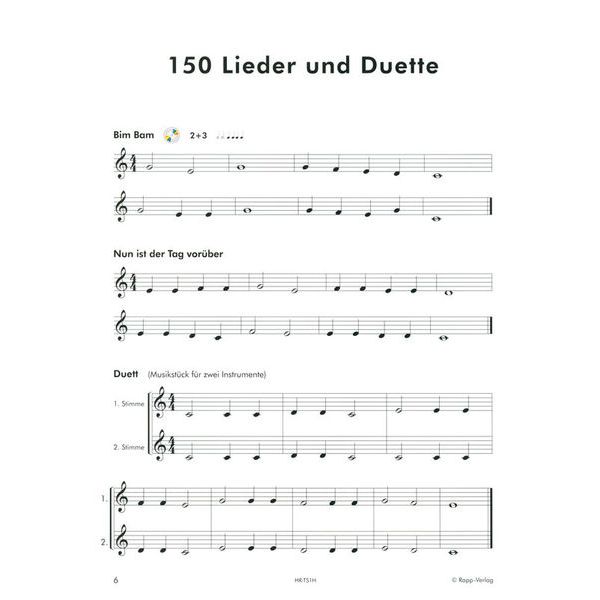 Horst Rapp Verlag Horn Lernen mit Spaß 1