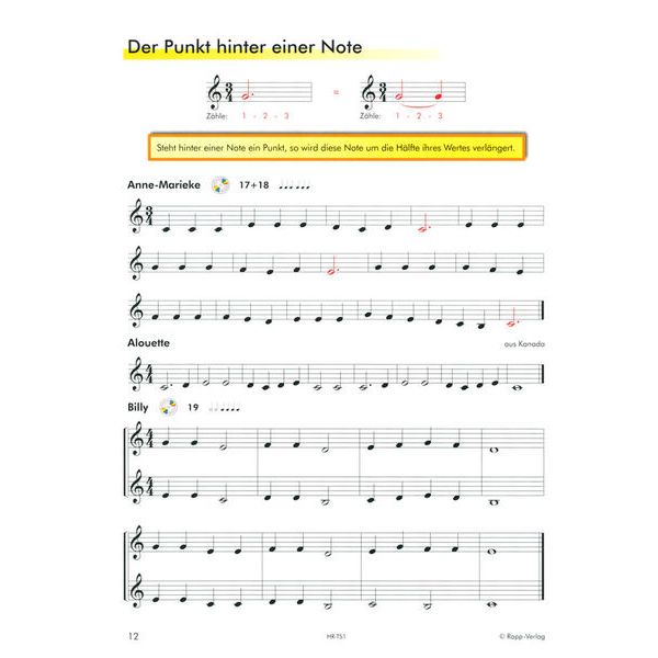 Horst Rapp Verlag Horn Lernen mit Spaß 1