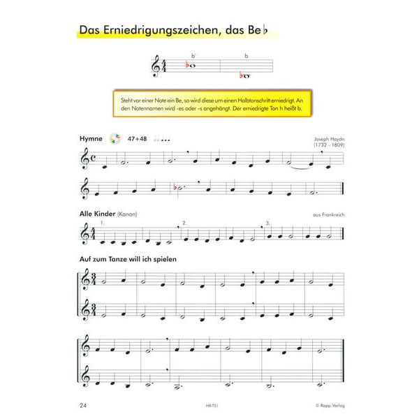 Horst Rapp Verlag Horn Lernen mit Spaß 1