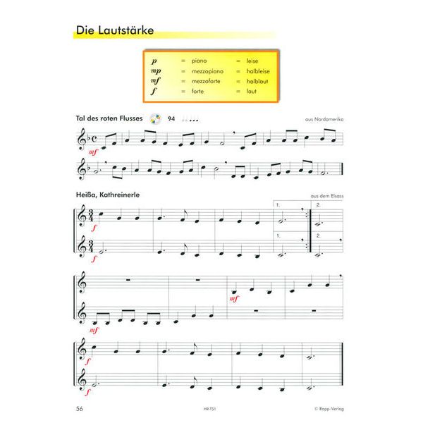 Horst Rapp Verlag Horn Lernen mit Spaß 1