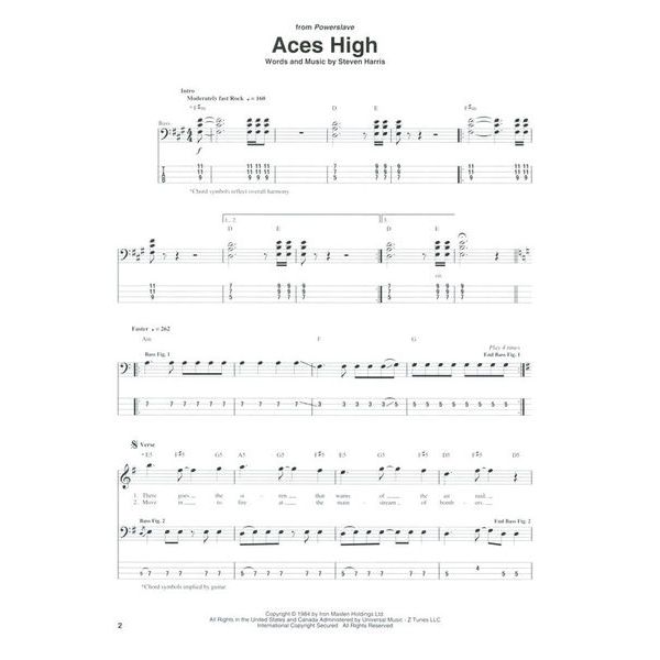 Hal Leonard Iron Maiden Bass Anthology