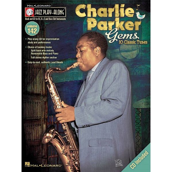 Charlie Parker - Jazz Play-Along Volume 26 (Sheet Music) Jazz Play Along  (843019) by Hal Leonard
