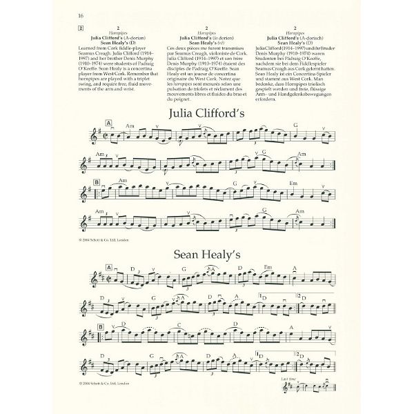 Schott Irish Fiddle Solos