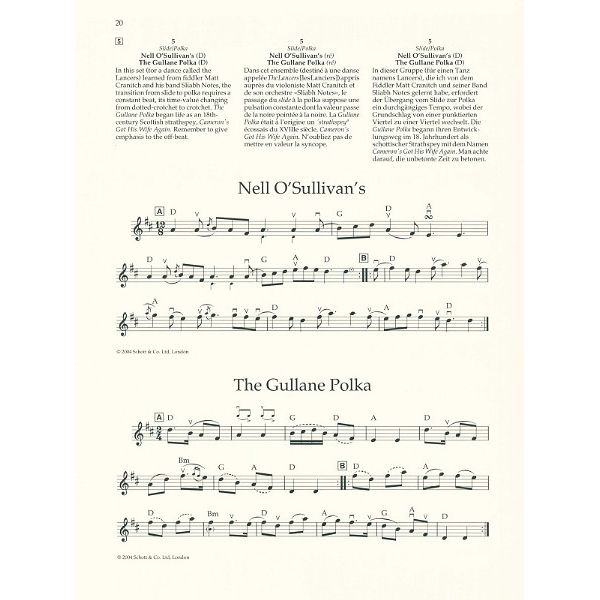 Schott Irish Fiddle Solos