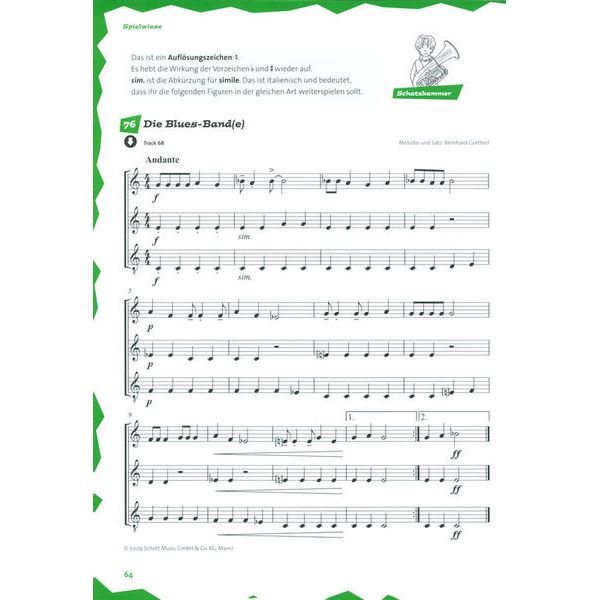 Schott Die Bläserbande Bb-Instrumente