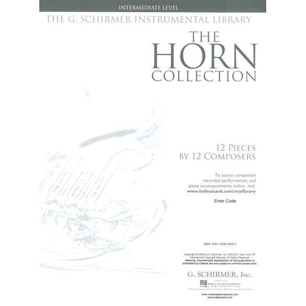 G. Schirmer Horn Collection Intermediate