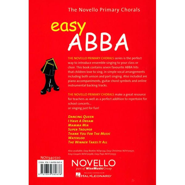 Novello & Co Ltd. Easy ABBA Chor