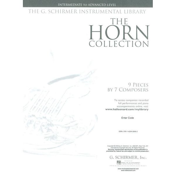 G. Schirmer Horn Collection Advanced