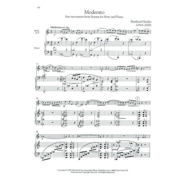 G. Schirmer Horn Collection Advanced