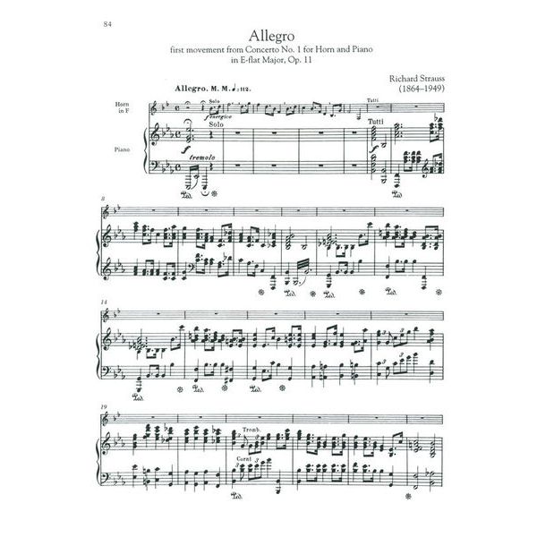 G. Schirmer Horn Collection Advanced