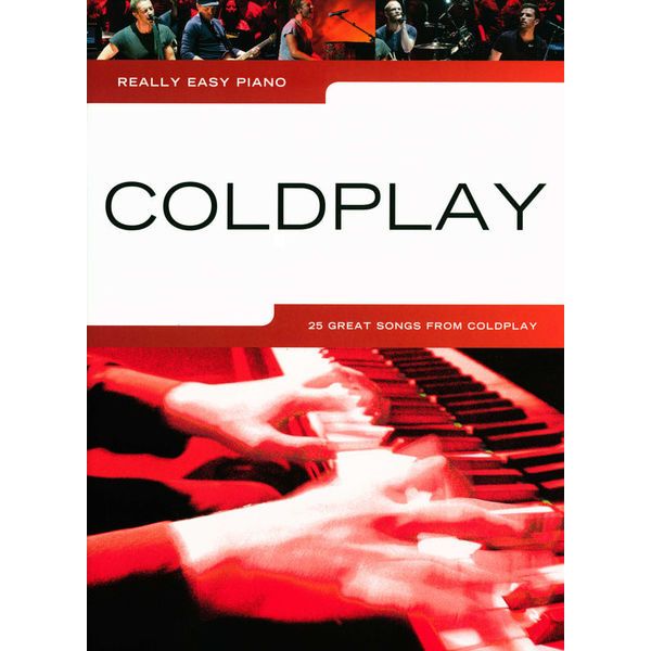 Wise Publications Really Easy Piano Coldplay