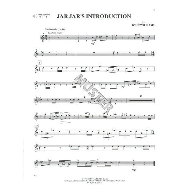 Alfred Music Star Wars 1-6 - Trumpet Instrumental Solos
