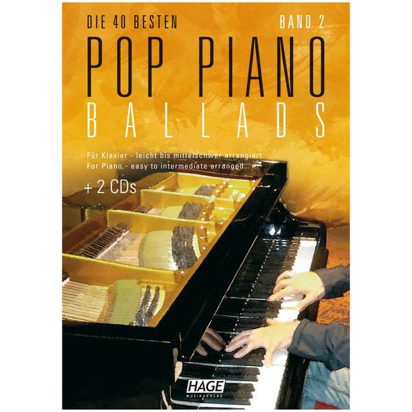 Hage Musikverlag Pop Piano Ballads 2