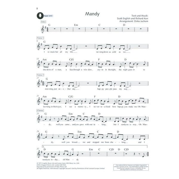 Schott Pop Ballads Alto Sax