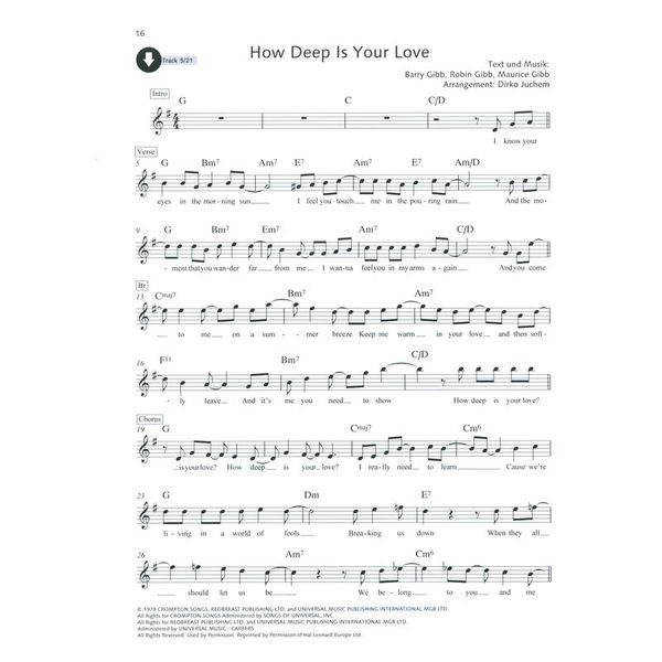 Schott Pop Ballads Alto Sax