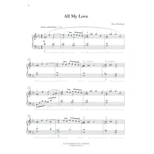 Alfred Music Publishing Dave Brubeck at the Piano
