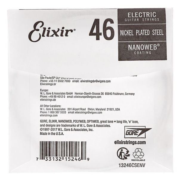 Elixir .046 Electric Guitar