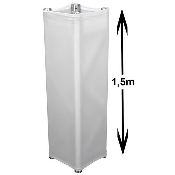 Duratruss TrussCover 1,5m B1 White