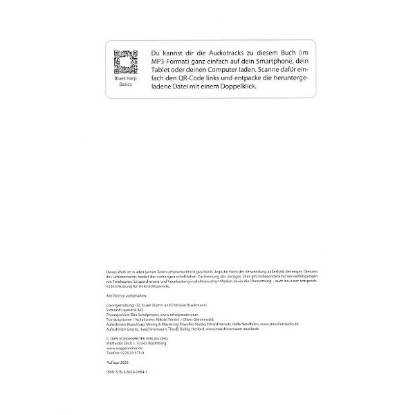 Voggenreiter Blues Harp Basics