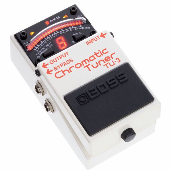 Boss TU-3 Chromatic Tuner Pedal with Bypass - Five Star Guitars