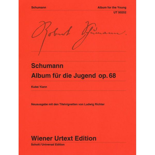 Wiener Urtext Edition Schumann Album für Jugend