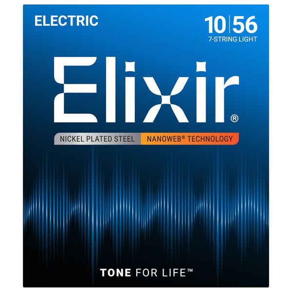 Elixir Nanoweb 12057 Light 7 String