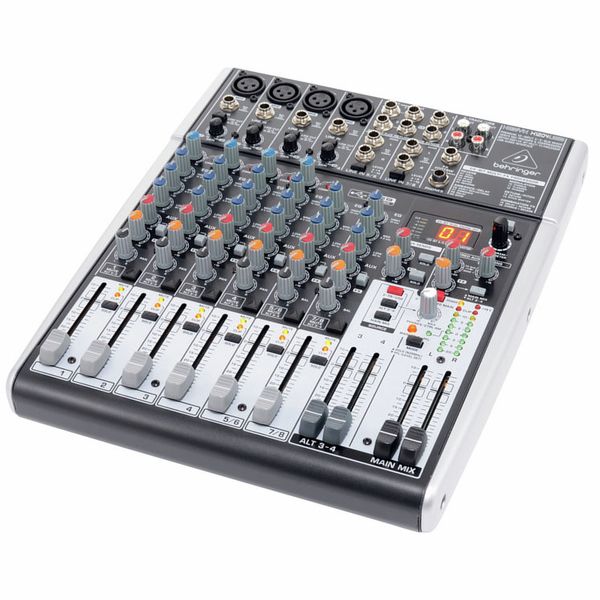 RACK & PACK Mezcladora de Sonido 12 Canales 24 Efectos Mixer USB