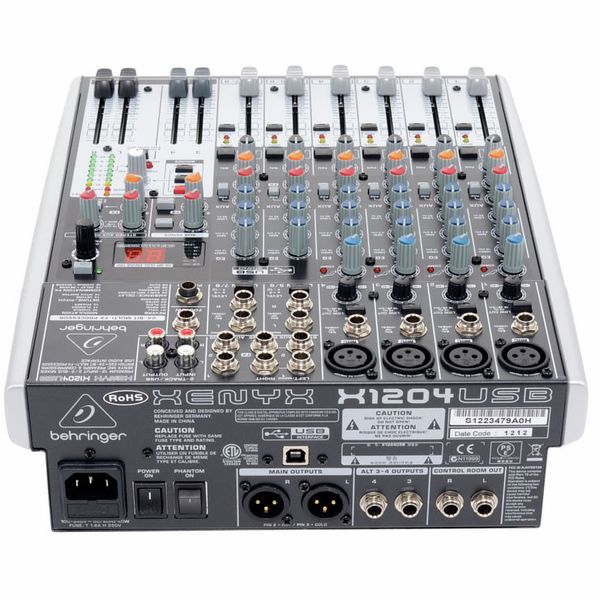 Comprar BEHRINGER XENYX 1204USB Online - Sonicolor