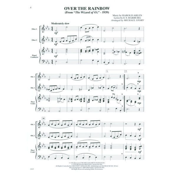 Alfred Music Publishing Movie Quartets for All Piano